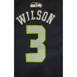 Russell Wilson Seattle Seahawks NFL #3 Sweatshirt Hoodie XL 18/20 2 SIDED    B7